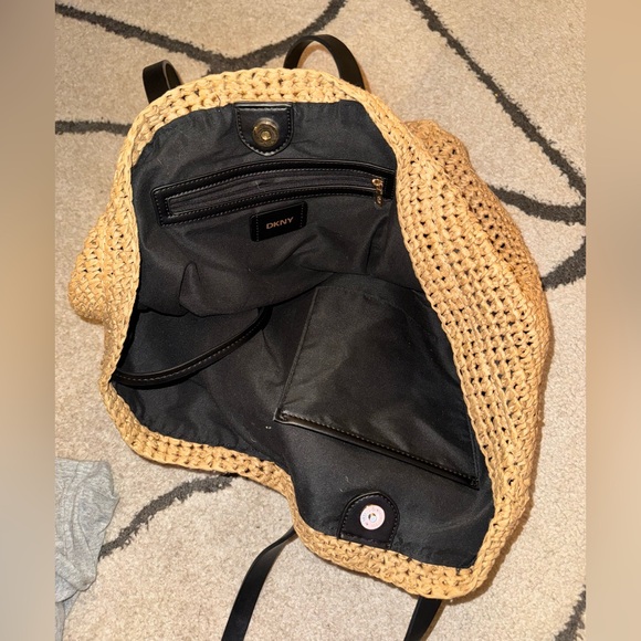 DKNY Paloma Woven Tote - Picture 6 of 8